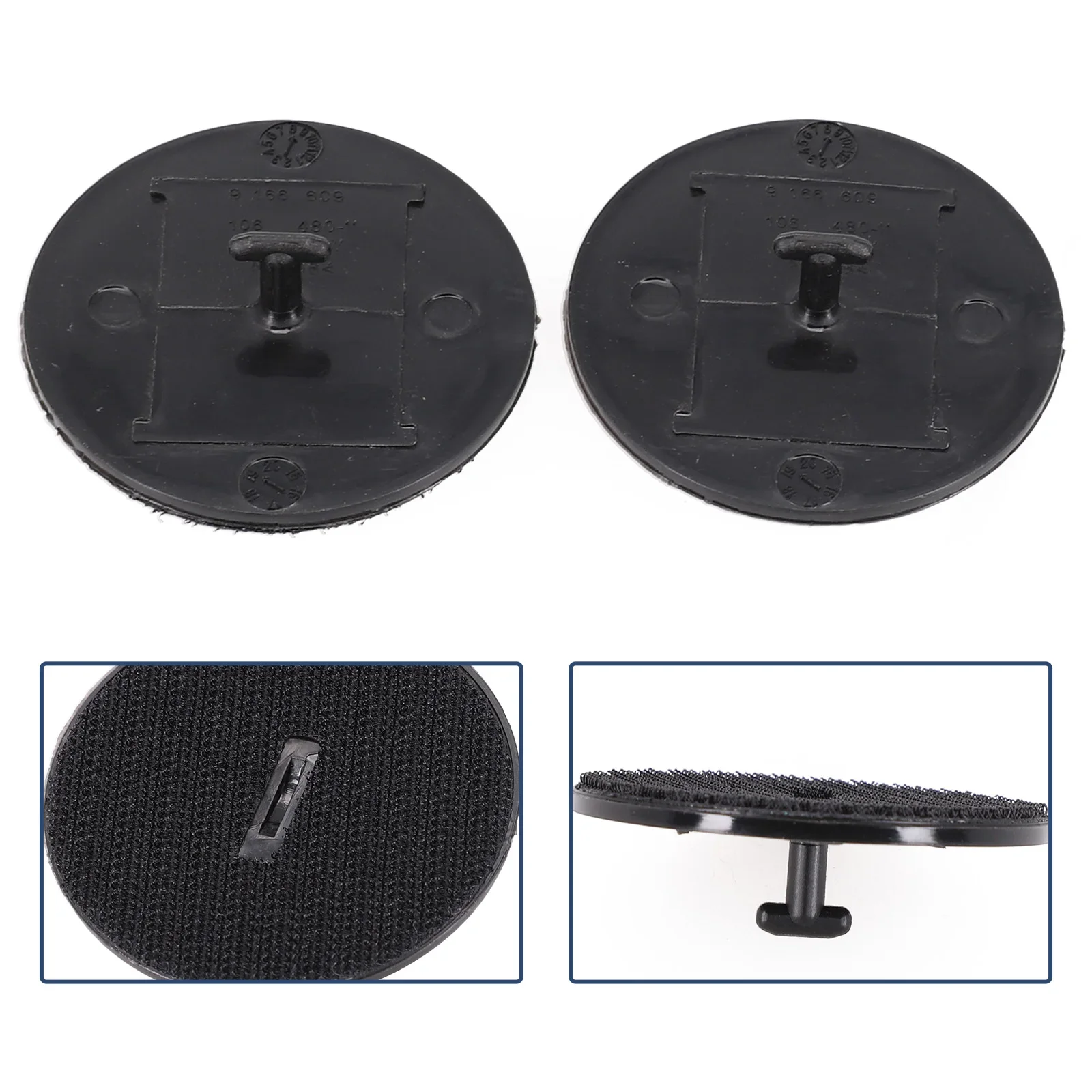 2pcs Car Floor Mat Clip T Anchor Plate Lock Car Mat Carpet Clips Fixing Grips Clamps For BMW -1/3/5/6/7/X3/X4/X6 Series