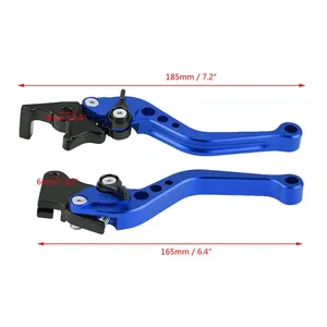 Universal motorcycle brake and clutch lever, proper drum lever for BMW, Honda, Suzuki, modification accessories, CNC alloy 10 Main Sales Brakes - №1