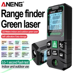 ANENG G50/G70/G100/G120 Laser Distance Meter Rangefinder Profesional Digital  Autonomous Benchmark Rangefinder 0.5~1 Second Flas