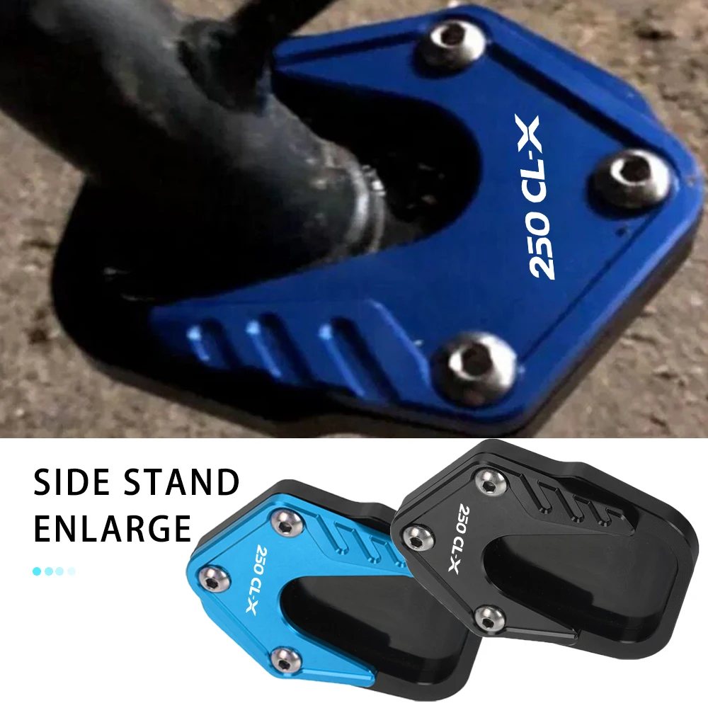 

NEW 250CL-X For CFMOTO 250CLX 250 CL-X CLX 250CL X Motorcycle Side Stand Enlarger Sled Sidestand Kickstand Foot Pads Support