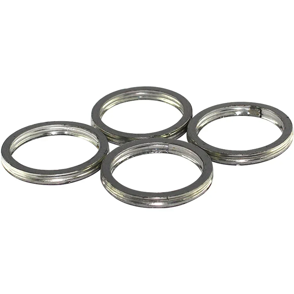 10PC Motorcycle Exhaust Pipe Header Gasket For Motorbike Dirt ATV Street Scooter Vintage Motocross