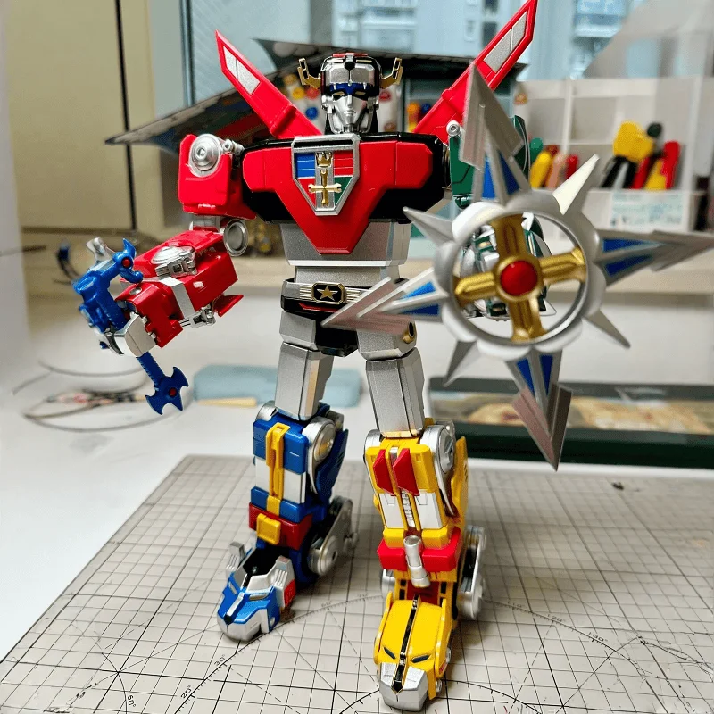 

Voltron GoLion LION FORCE Mini Action Figure Set - 5 in 1 Combination Movable Model Toys for Collection