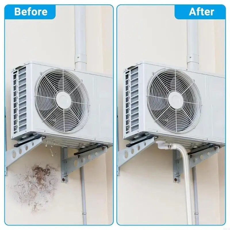 M6CB كفاءة مكيف هواء تصريف أنبوب المنزل أجهزة الجهاز جزء البلاستيك أنبوب تصريف