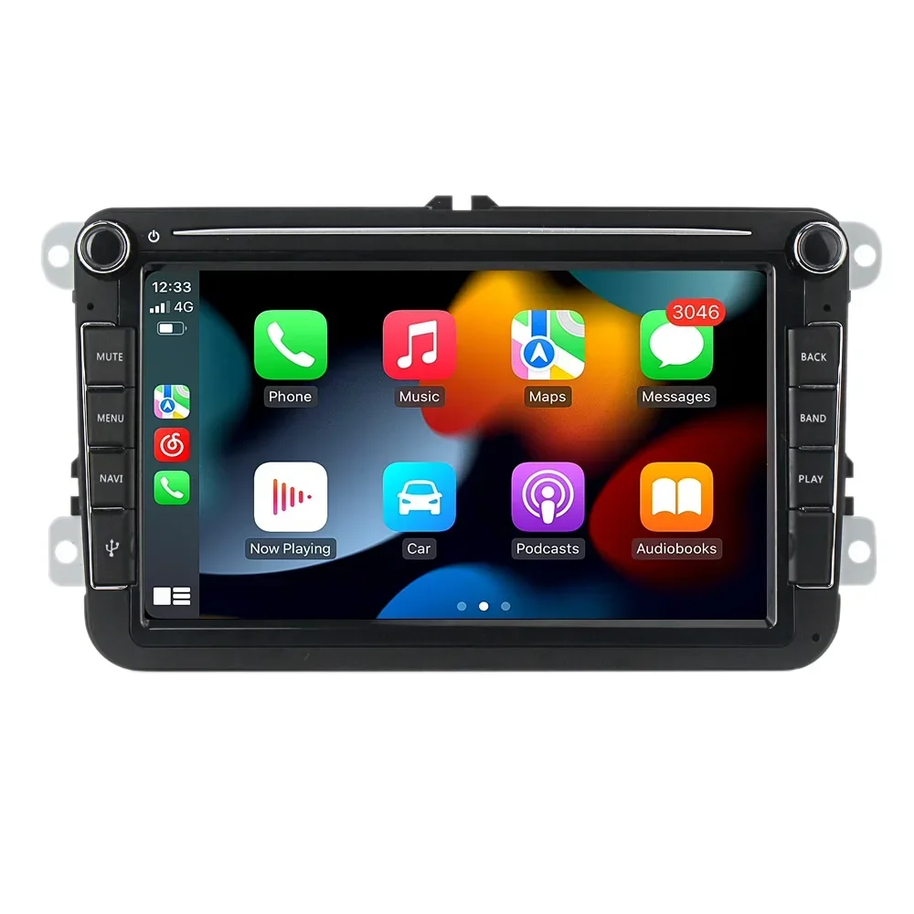 8'' 2 Din Android 11 Car Radio GPS For volkswag VW Golf 5 Polo Passat B6 Touran Polo Sedan Tiguan Jetta Carplay Car Multimedia