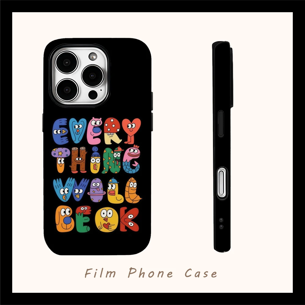 حافظة لهاتف آيفون 16 15 14 13 12 11 X XS XR XSMAX 7 8 Pro Max Plus غطاء خلفي مزدوج الطبقة #1