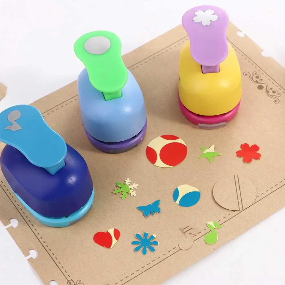 9/16/25mm Children Paper Embossing Sharper Circle Punch Paper Embossing Punches DIY Decoration Handmade Crafts Paper Trimmer