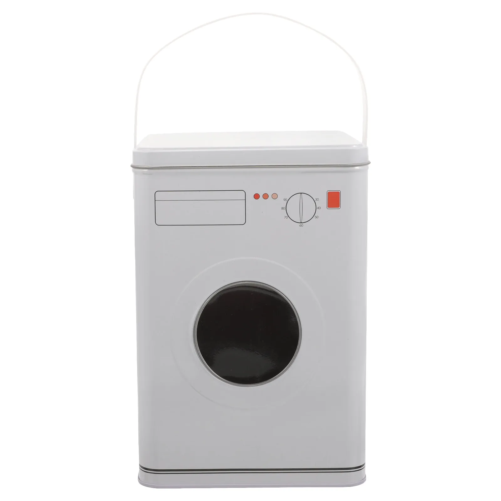 

Washing Machine Shaped Laundry Powder Container Stylish Storage Bucket for Laundry Beads Powder Liquid Organizing Holder Home