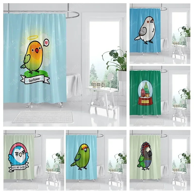 

Waterproof fabric shower curtains Bathroom curtain accessories Bath curtain for shower 180x200cm 240*200 anime boho decoration