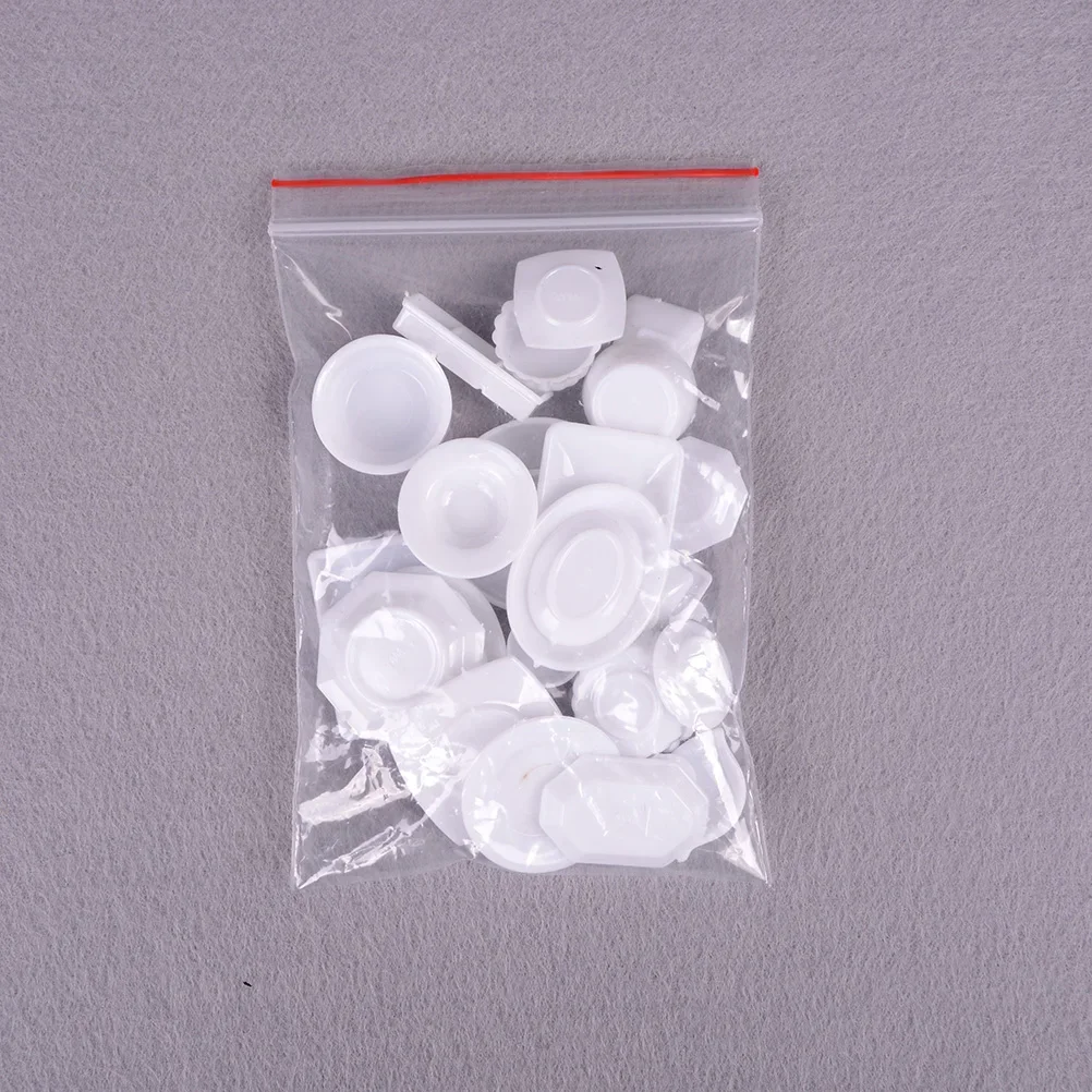 33 Uds Mini casa de muñecas utensilios de cocina en miniatura plato vajilla juguetes