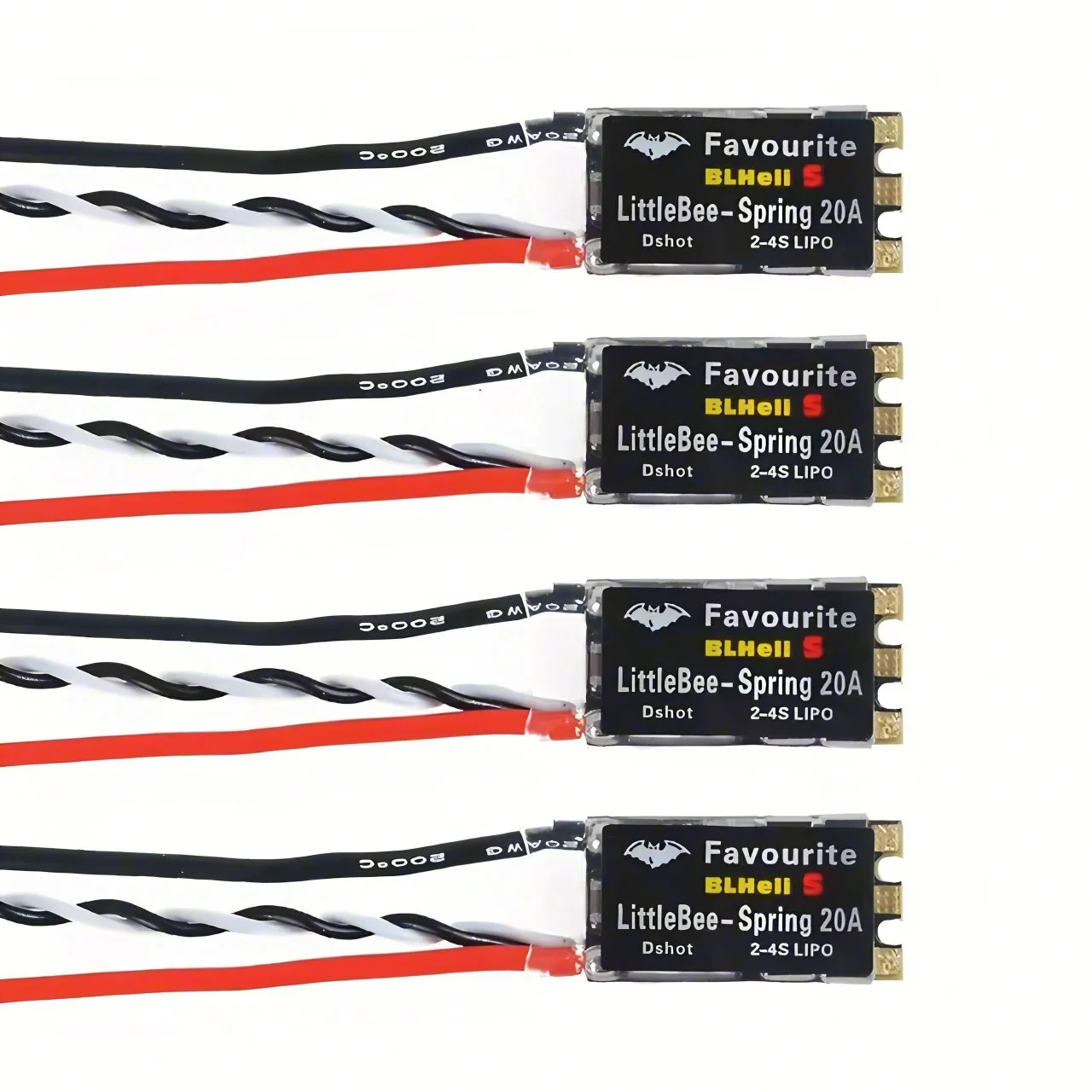 FVT LITTLEBEE Little bee BLHeli-s SPRING 20A / 30A Brushless ESC 2-6S Supports Mulitshot DSHOT Oneshot42 OneShot125 Multicopter