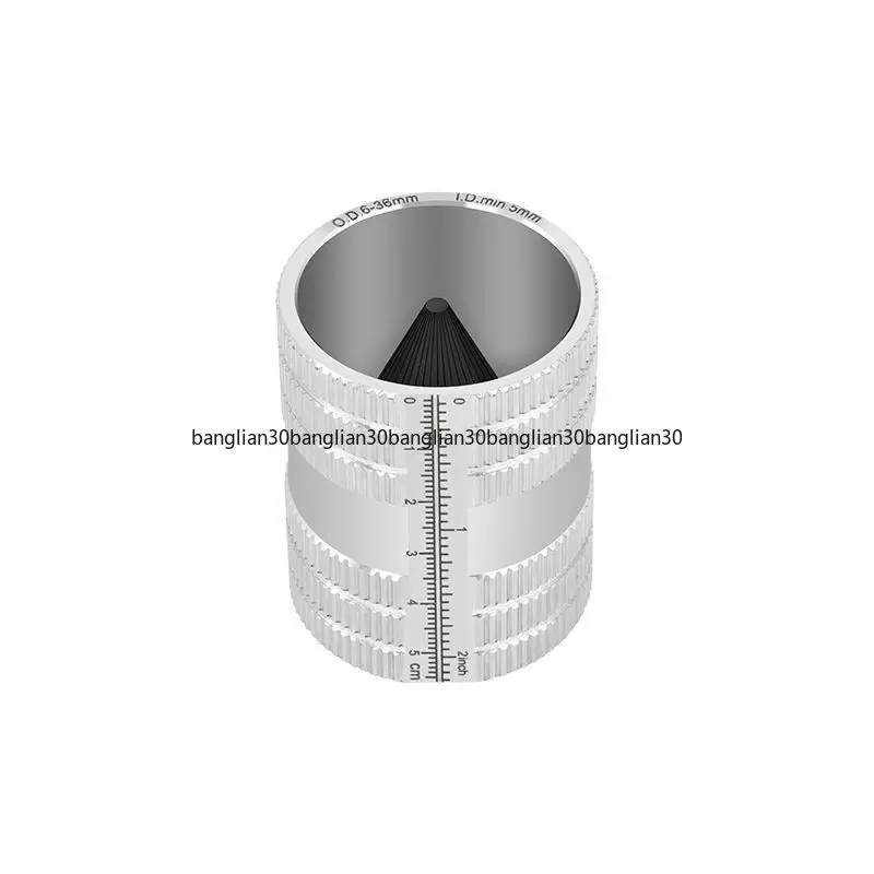 Stainless Steel Pipe Scraper with Scale Inner and Outer Foot Device Hair Trimming Knife Aluminum Alloy Trimming Copper Pipe