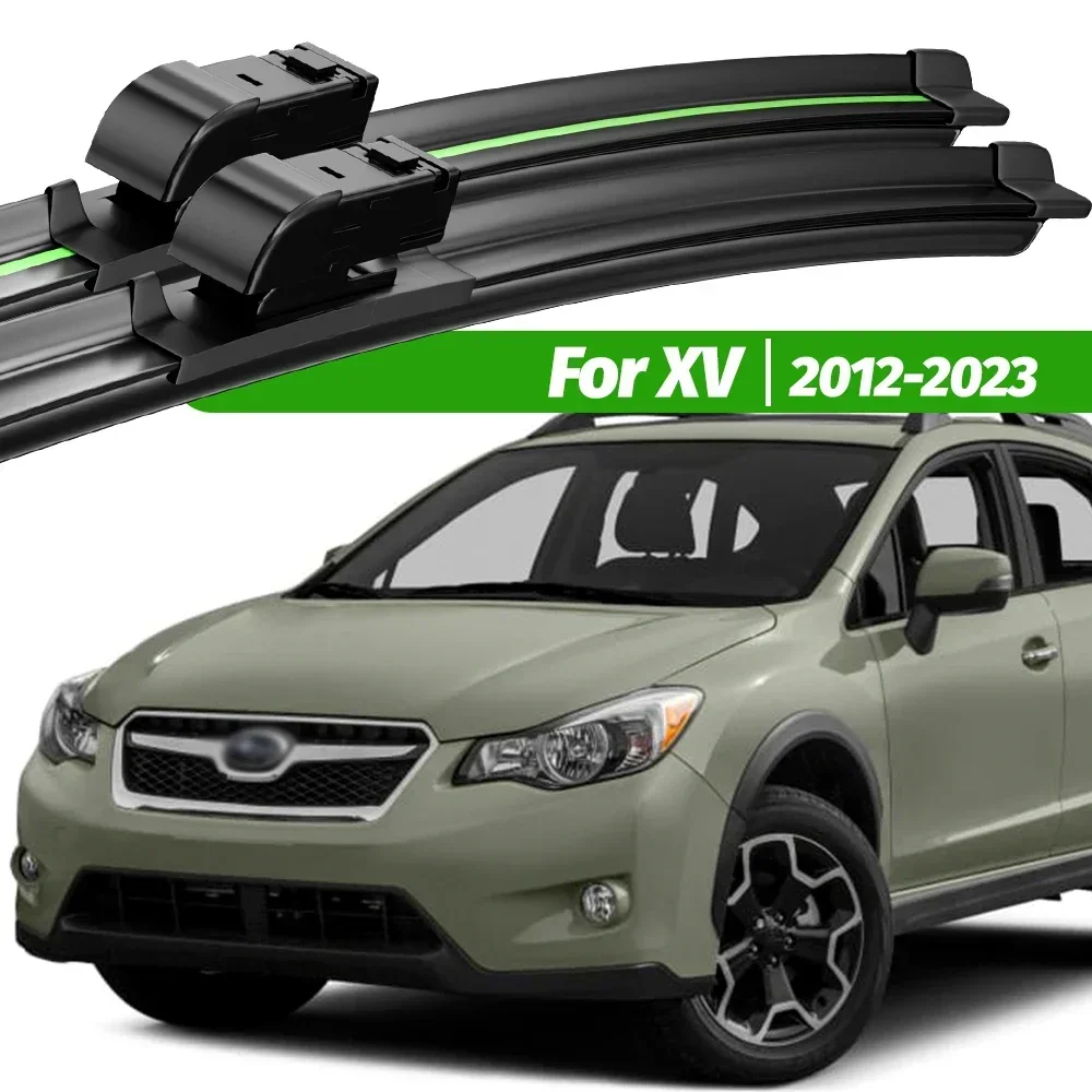 

For Subaru XV 2012-2023 2pcs Front Windshield Wiper Blades 2013 2014 2015 2016 2017 2020 Windscreen Window Accessories