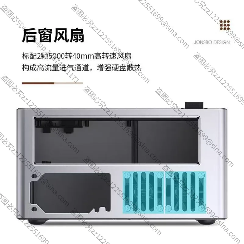 

For N10 Aluminum Alloy 1U Power Supply ITX Desktop MINI Mini NV10 Computer Chassis