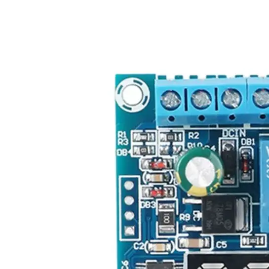 

DC 9V/12V/24V 12A Voltage Detection Module - Relay Charge & Discharge Monitoring with 0-99.9V Output Detection Range