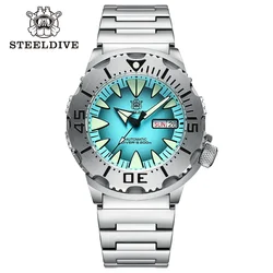 STEELDIVE SD1984 Automatic Mechanical Watches NH36 Movement Steel Bezel Super Luminous 200M Waterproof Dive Watch