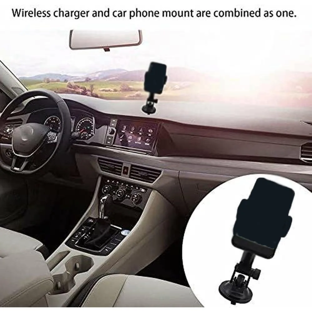 Auto Wireless Charging Bracket Car Air Vent Phone Holder for all smartphones and other devices