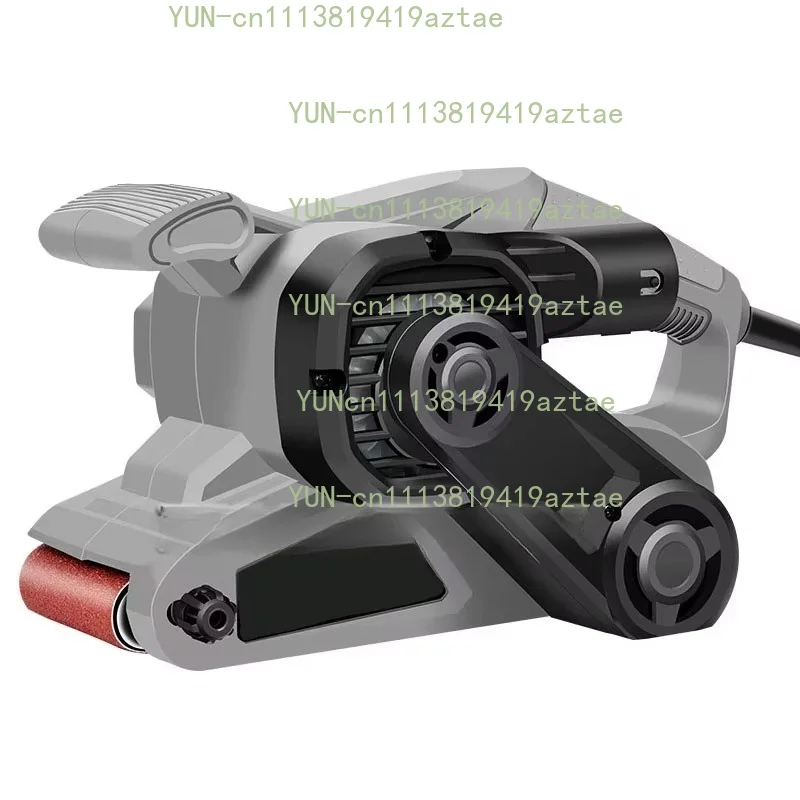 810W Belt Sander Portable Small Desktop Plane  Grinder Metal Rust Removal Polishing  Woodworking Home