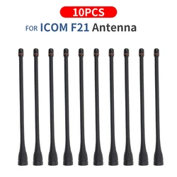 10X UHF 400-470MHz anten Icom radyo için IC-F43 F44 F80 IC-F21 IC-F24 IC-F4101