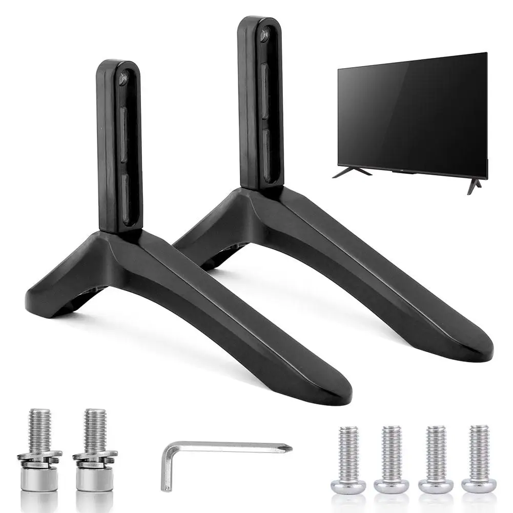 2pcs TV Stand Base Mount For Samsung Vizio LCD TV Television Bracket Table Holder Furniture Legs