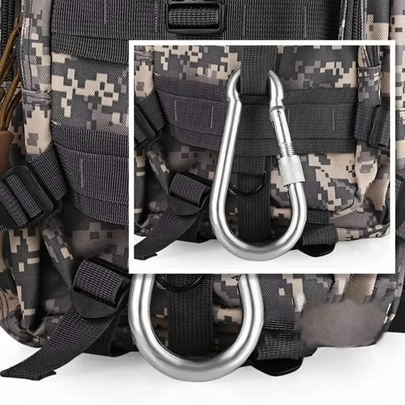 1Pcs M4 M5 M6 M7 Stainless Steel Spring Snap Carabiner Quick Link Lock Ring Hook Snap Shackle Chain Fastener Hook