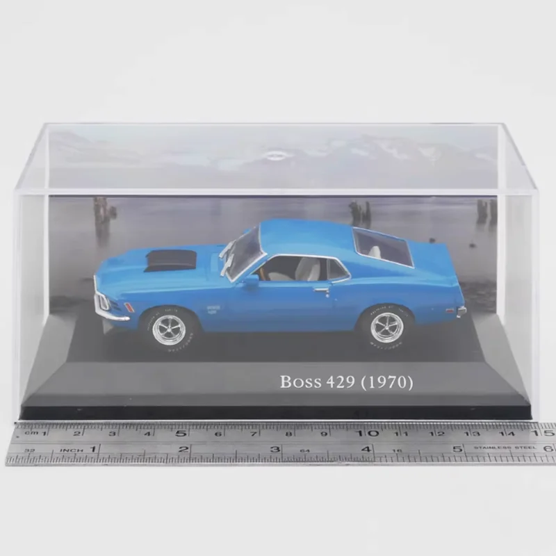 

IXO Diecast 1:43 Scale Alloy Boss 429 1970 Classic Car Model Finished Product Simulation Toy Collection Static Display
