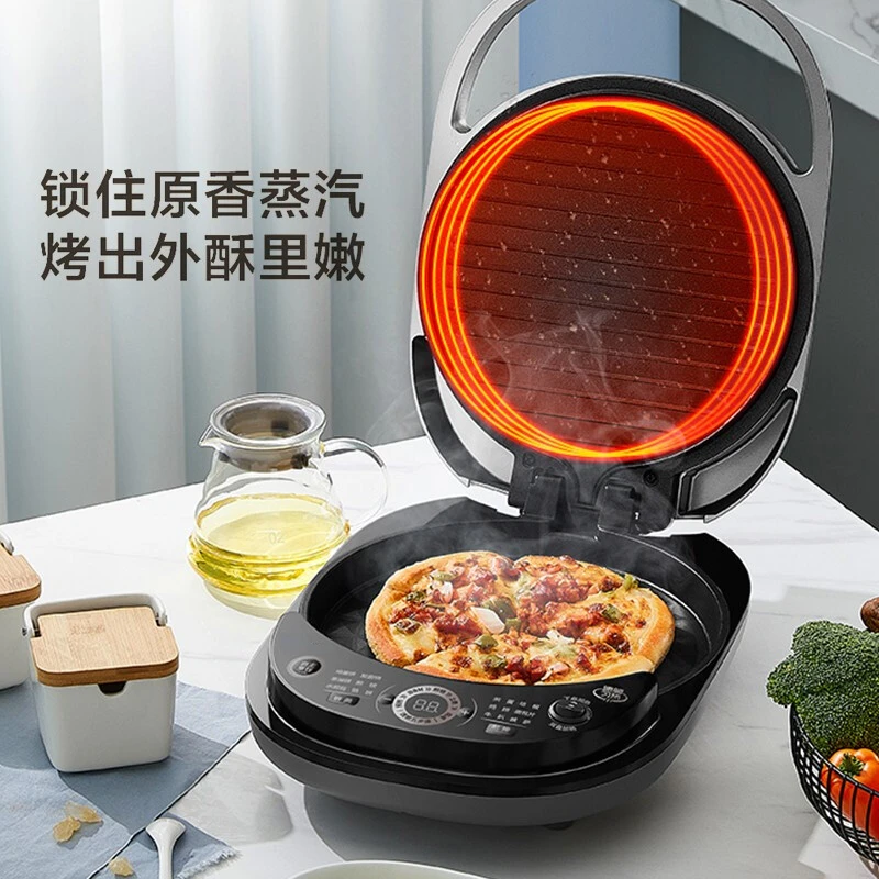 Midea Pancake Maker Electric Cookware Multifunction Pan Frying DeepTortilla Pancakes  Lid Pizza Non-stick Tortillero Bake Baking