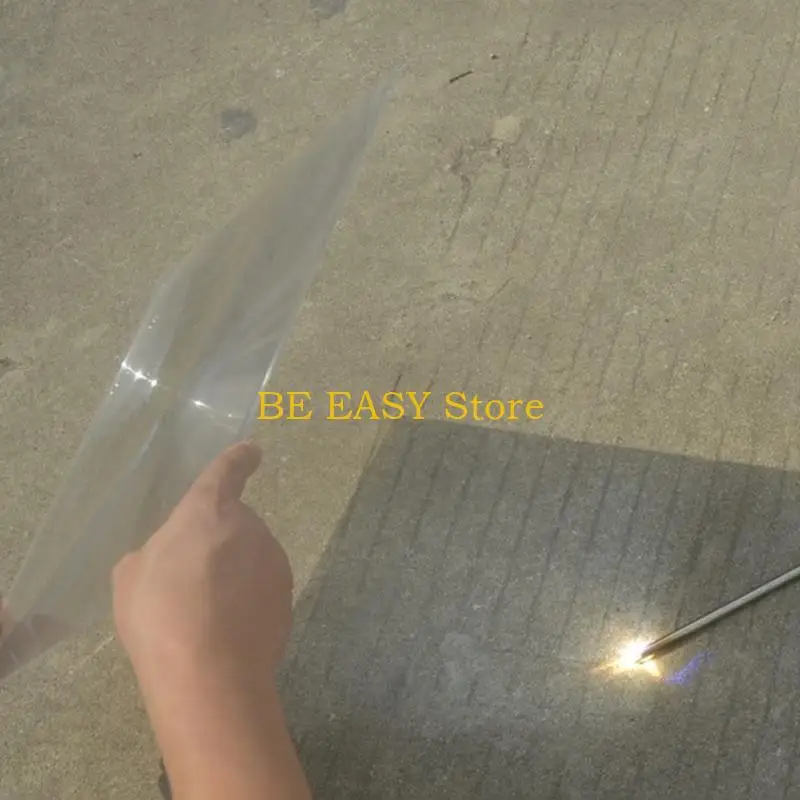E28F Fresnel Lens Fire Starter Magnifying Lenses Wallet Pocket Magnifier 330mm Solar Concentrator for Reading Small Patterns