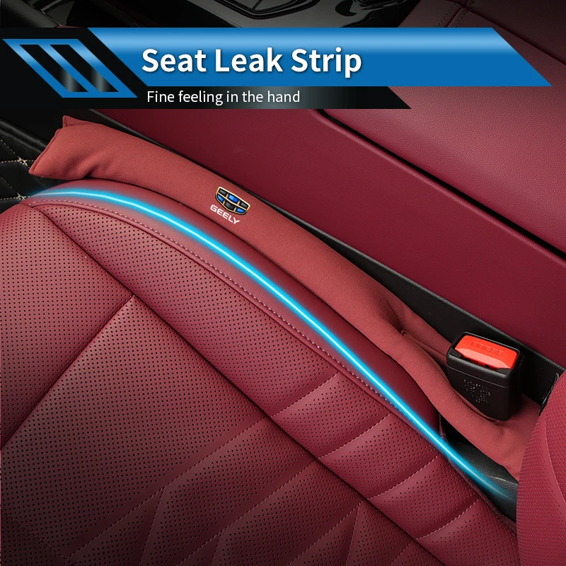 Suede Car Interior Seat Gap Plug Filler Sealing Strip For Geely Atlas Boyue NL3 X6 EX7 Emgrand X7 SUV GT GC9 Borui Coolray EC7