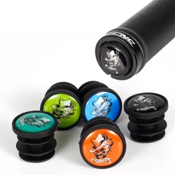 Chooee Bike Accessories Bicycle Handlebar End Plug MTB Grip Bar Plug Road Bike Handlebar Tape Caps PVC Bar Ends Plugs 1 Pair