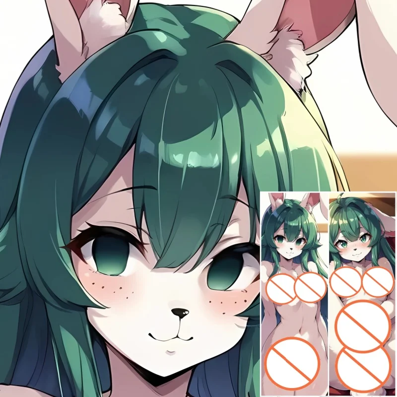 

Dakimakura Anime Pillow Case Fem Deku furry nude Double-sided Print Of Life-size Body Pillowcase Gifts Can be Customized