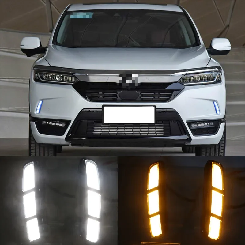 LED DRL Daytime Running Light Daylight Turn Signal Lamp Car Styling for Honda BREEZE 2020