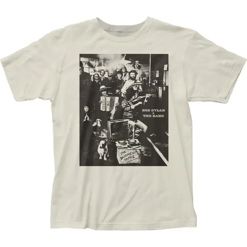 The Band Basement Tapes Mens T Shirt Rock And Roll Vintage White