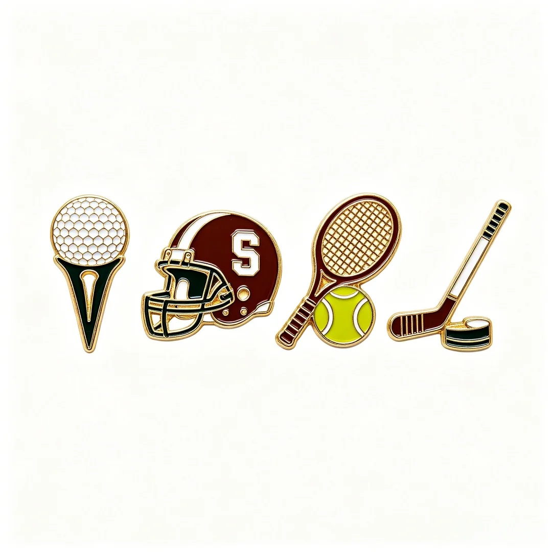 Custom Logo Enamel Pins Wholesale Personalized Name Metal Badges Cute Hat Clothing Decor Brooch