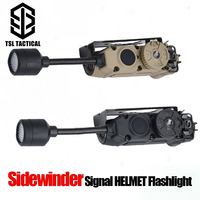 Tactical Helmet Lamp Sidewinder Signal HELMET Flashlight 5-color Signal Light IR/IFF Outdoor Hunting Safety Optical illumination