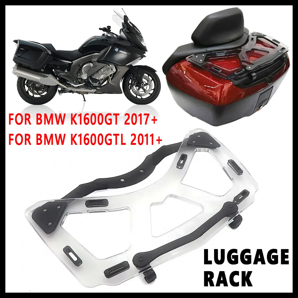 NEW Motorcycle Rear Single Seat Luggage Rack Travel Bag Support Rack Luggage Rackt Parts 2011 2012 2017 For BMW K1600GTL K1600GT