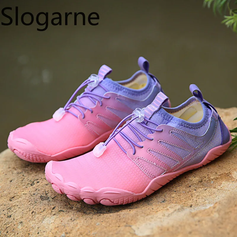 

Five Fingers Beach Shoes Women Hike Yoga GYM Finess Wading Shoes Men Fish Mountin Bicycle Water Shoes Outdoor Sports Sneakers