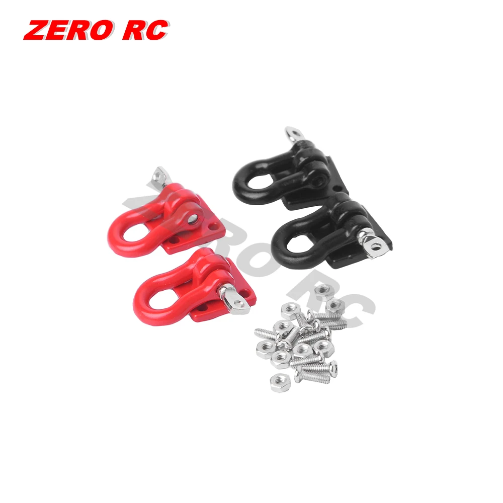 Rc 1/10 1/12 Scale Truck Accessories ROCK CRAWLER DECORATIVE PART ALLOY HITCH TOW HOOKS Fire Extinguisher Shovel Fuel Tank Chain