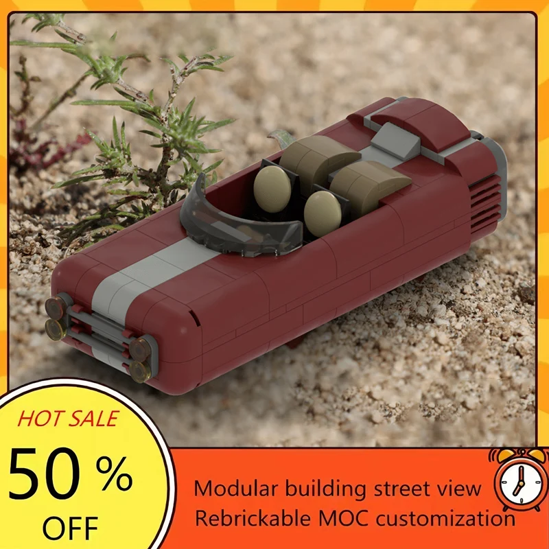 

219PCS Popular Space War Movie Model MOC Building Bricks Landspeeder Modular Technology Gifts Holiday Assemble Children Toy Suit