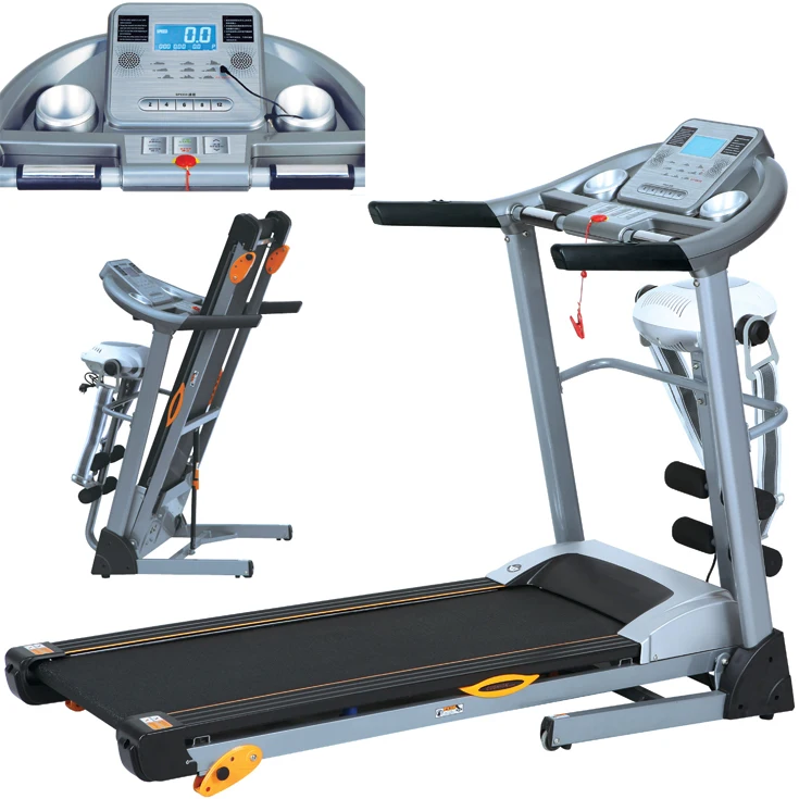 For GS-642C-1 Popular Indoor motorized Treadmill with Massager and sit-up function for Home Use