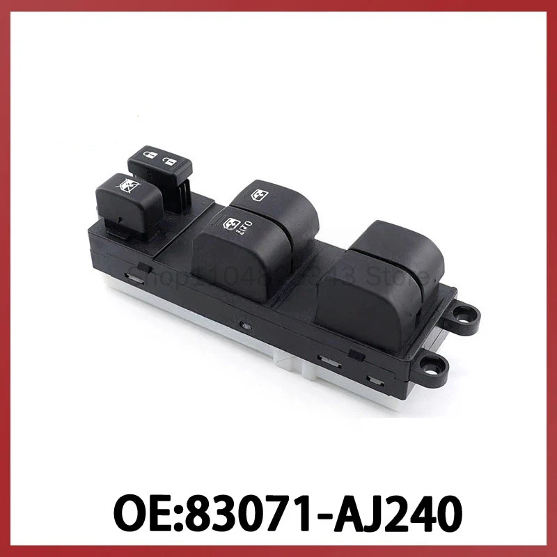 

83071-AJ240 для Subaru Outback: Главный переключатель стеклоподъемника левой передней двери автомобиля