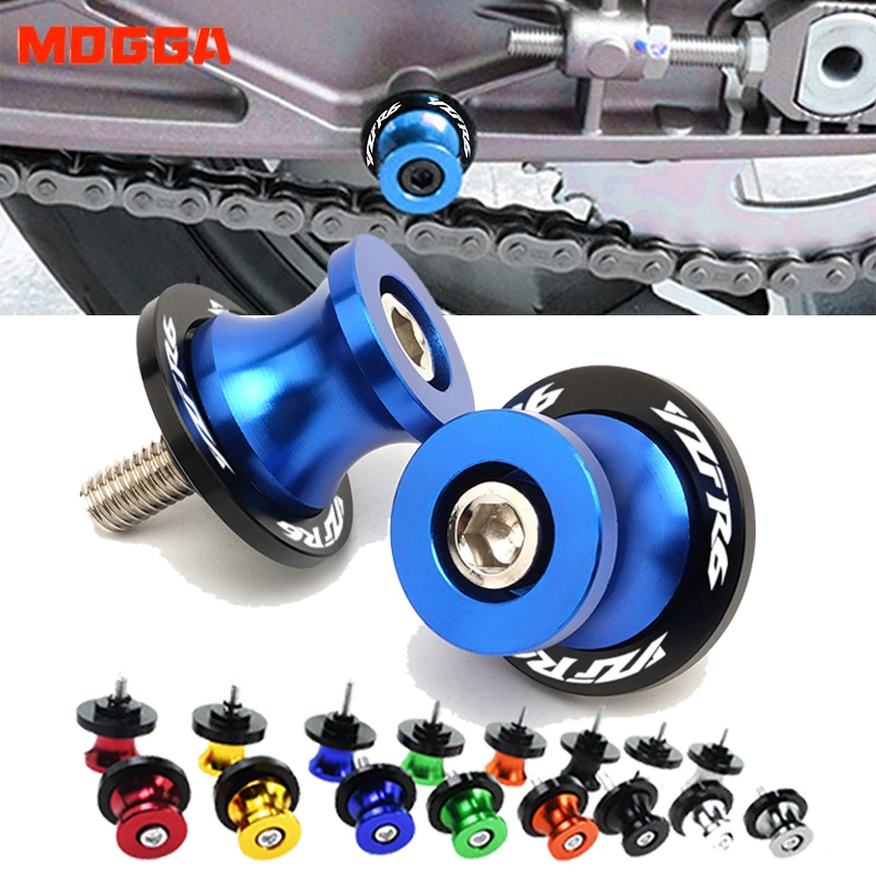

6MM For Yamaha YZF R1 R6 R3 R25 1999-2025 Motorcycle CNC Accessories Aluminum Swingarm Spools Stand Screws Slider
