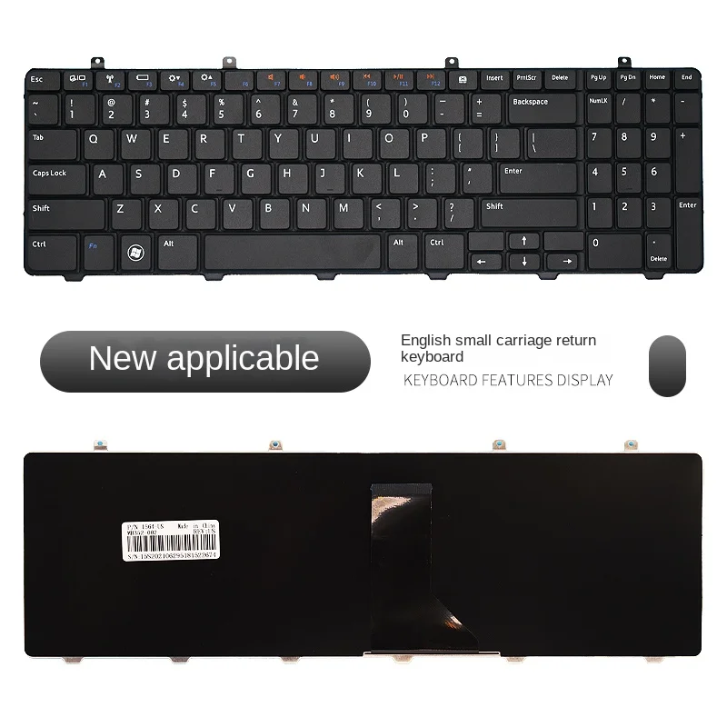 

Подходит для замены клавиатуры ноутбука DELL Inspiron P08F 1564D 1564I 1544.