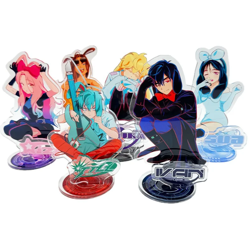 Figurki akrylowe ALIEN STAGE Ivan, breloczek anime, ozdoba do plecaka, dekoracja samochodu, ozdoby na biurko, zabawka dla fanów, prezent.