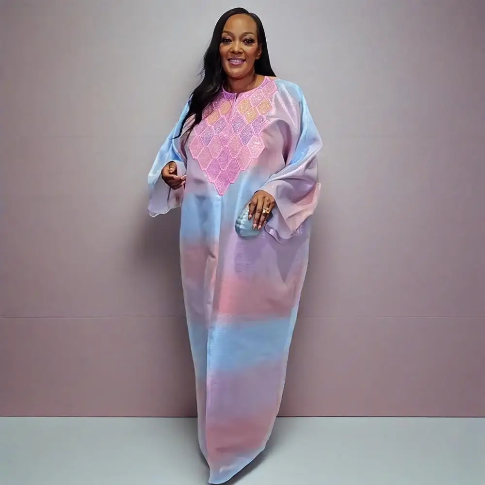 

African Dresses for Women Traditional Africa Clothing Dashiki Ankara Outfits Gown Abayas Robe Muslim Kaftan Maxi Long Dress 2025