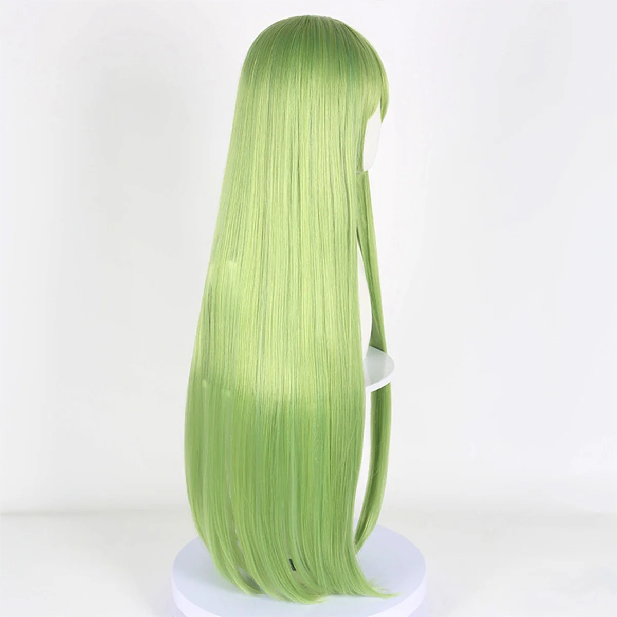 

Grass Green Long Straight Wig, Fiber Synthetic Wig, Fox Demon Matchmaker Wig Braided Wig for Anime Cosplay