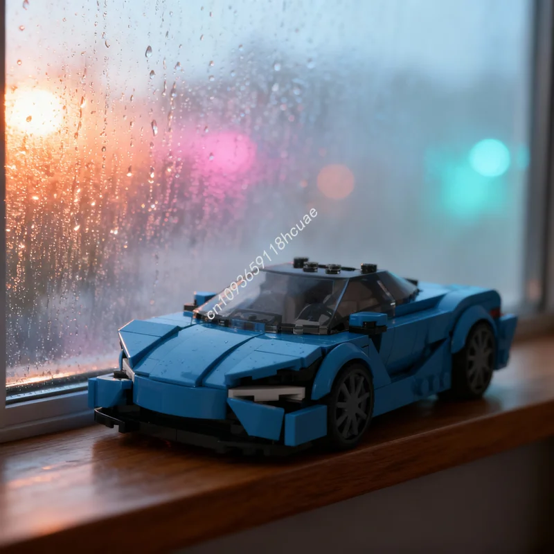 

Набор строительных блоков MOC City Champions McLaren, 266 деталей, архитектурная модель, игрушка, рождественский подарок, творческая идея, развивающий конструктор