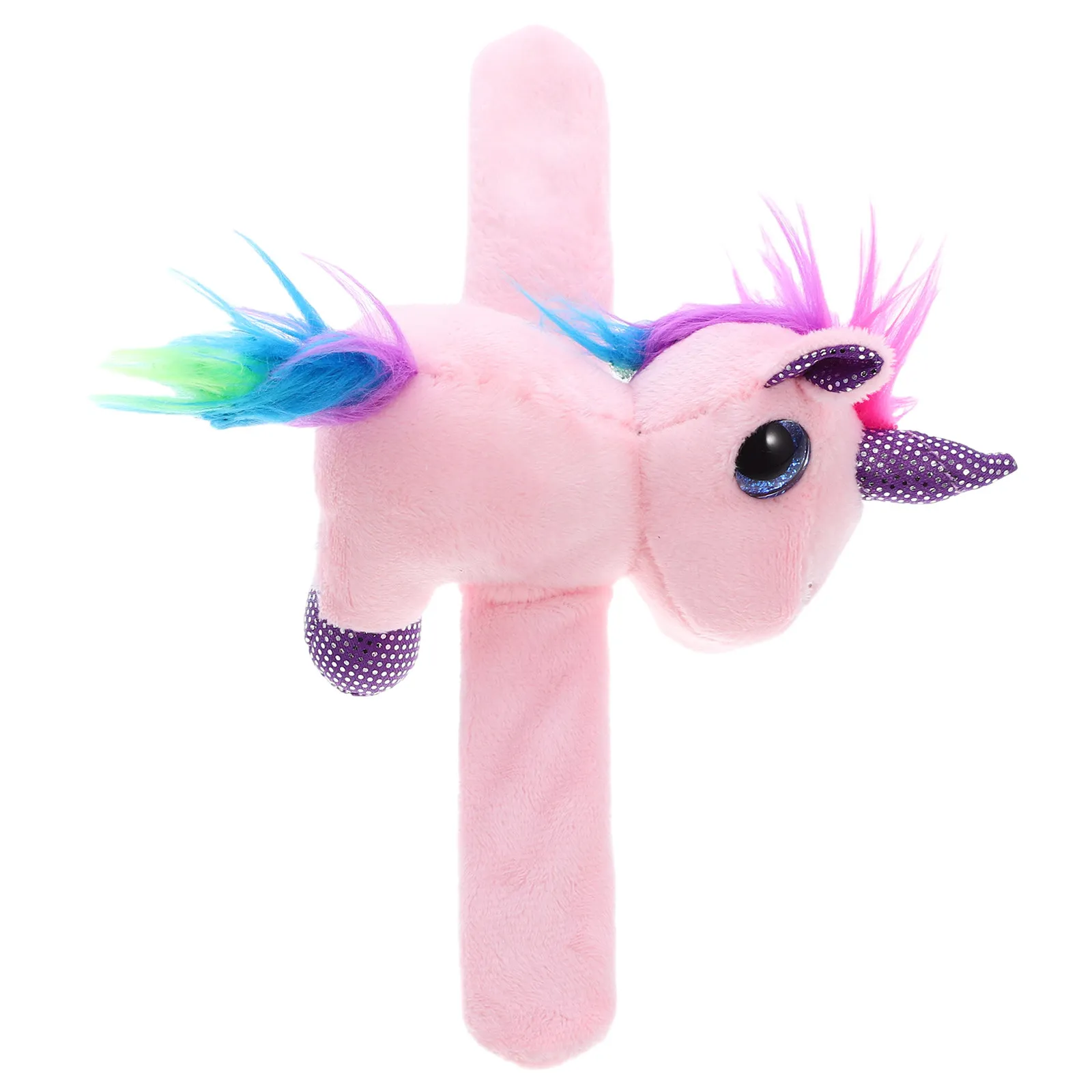 

Unicorn Slap Bracelet Fun Creative Lightweight Animal Pattern Band Easy on Off Comfortable Wear for Kids Teens Adults Party