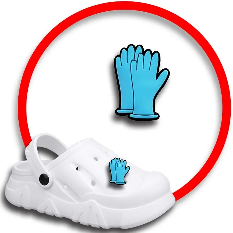 Ciondoli per scarpe da infermiera per sandali Crocs zoccoli da donna spille decorazioni per scarpe accessorio distintivi da uomo ragazzi ragazze scarpe per bambini accessori