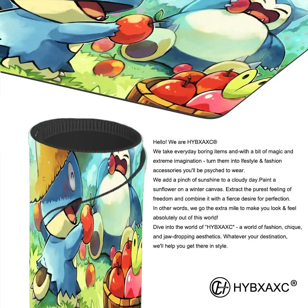 900x400 Mouse Pad Deskmat Laptop Office Mousepad Desk Decor Extended Mouse Pad Keyboard Mat P-pokemon Snorlax Versize Desk Pad