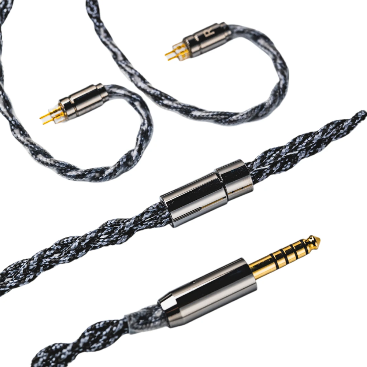 Yongse Venom Cable High Purity 4 Strand 6N Silver-plated Crystal Copper Earphones Upgrade Cable image 3
